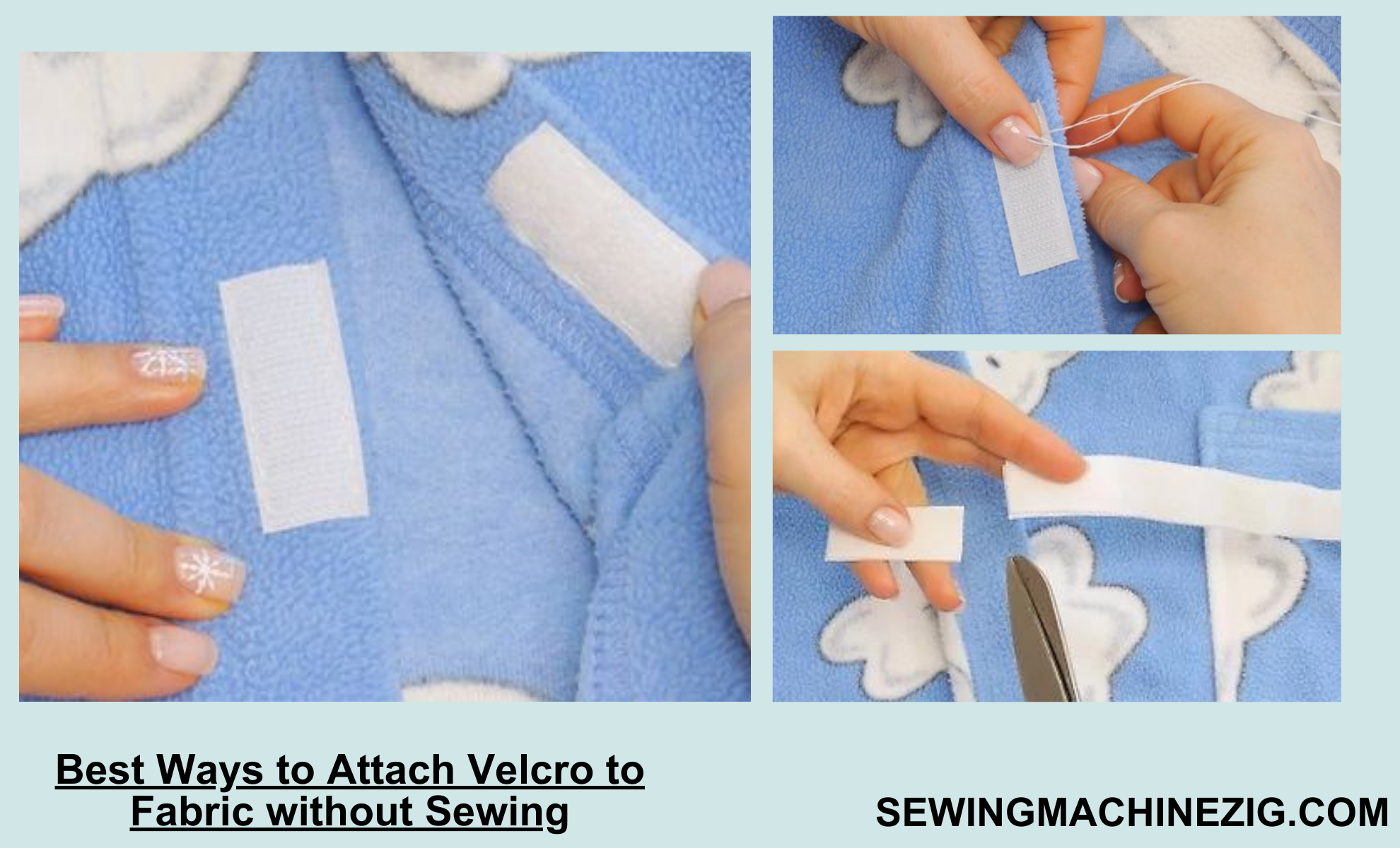 How To Attach Velcro To Fabric Without Sewing Best Ultimate Guide