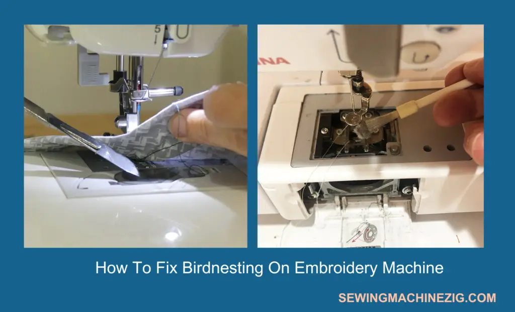 How To Fix Birdnesting On Embroidery Machine