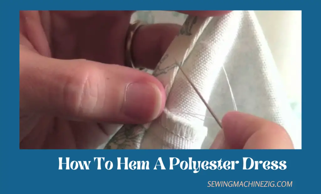 How To Hem A Polyester Dress