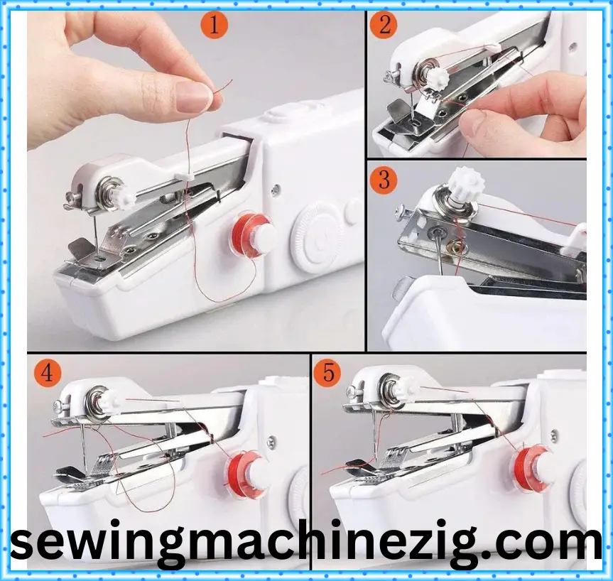 How To Use A Mini Handheld Sewing Machine? (2023) - SewingMachineZig