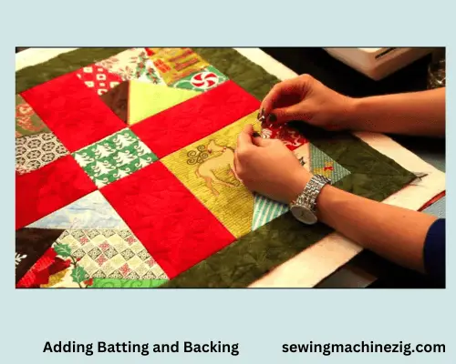 Adding Batting and Backing