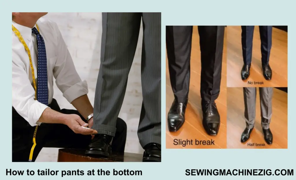 Altering pants for a slimmer fit 1