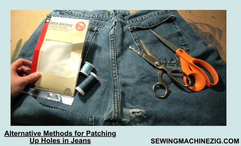 Alternative Methods for Patching Up Holes in Jeans