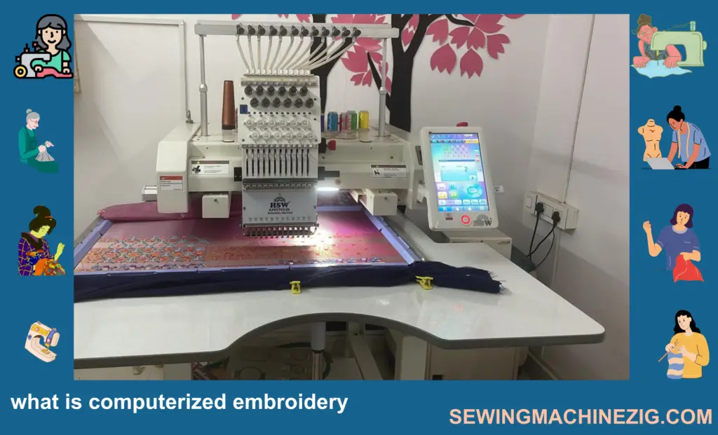 what is computerized embroidery