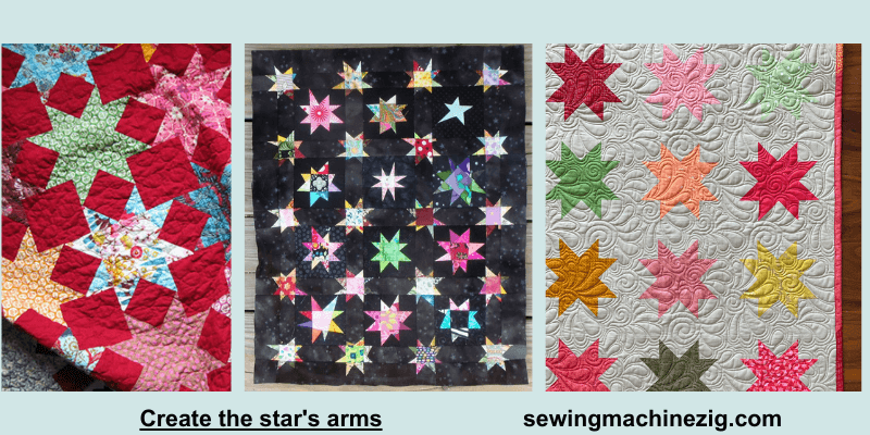 Create The Star's Arms: