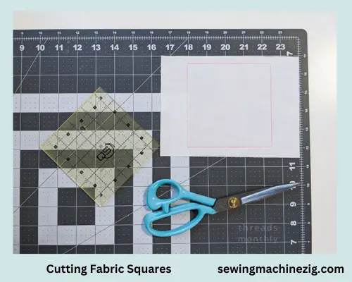 Cutting Fabric Squares