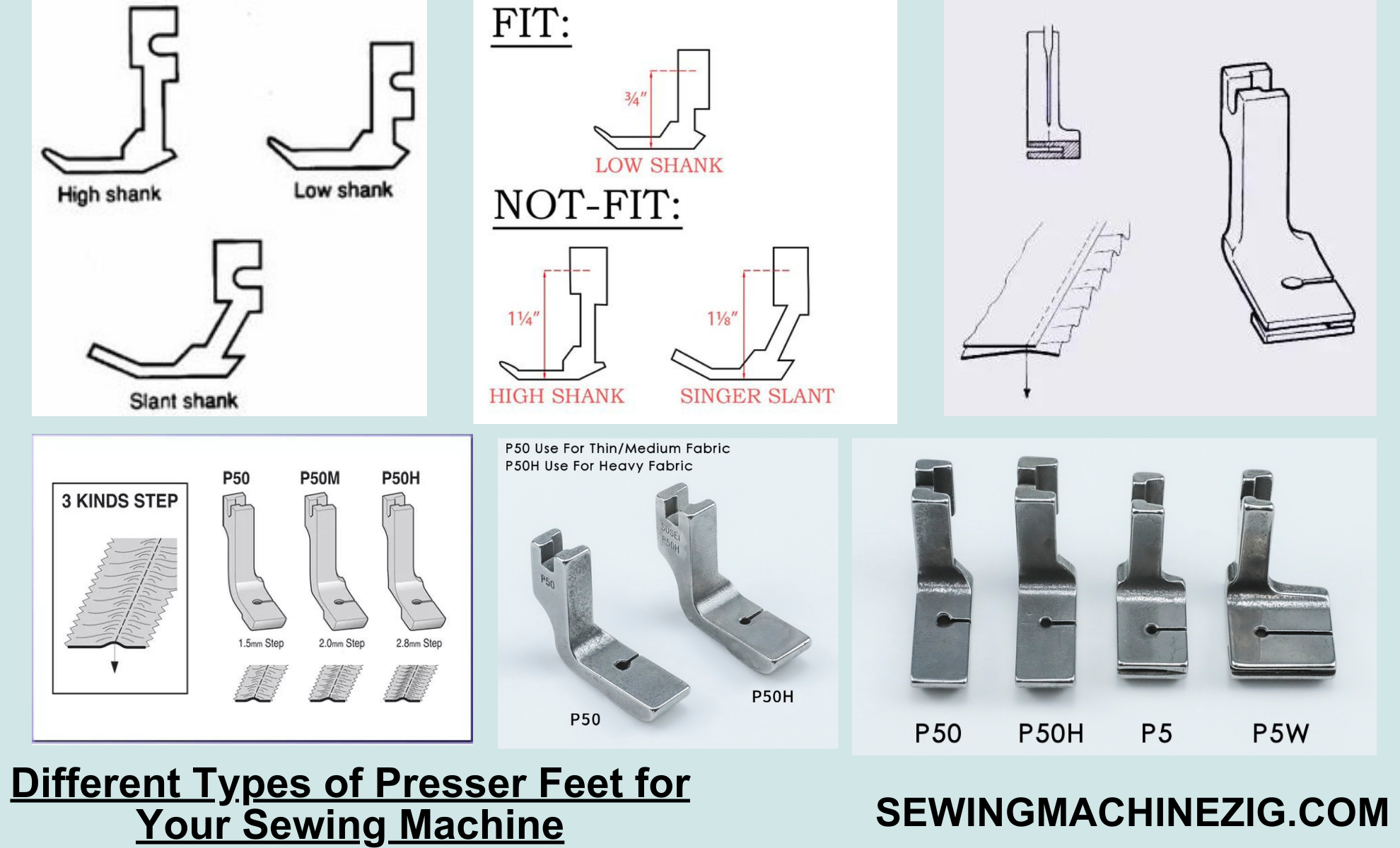 What Is Presser Foot In Sewing Machine Best 5 Types (2023