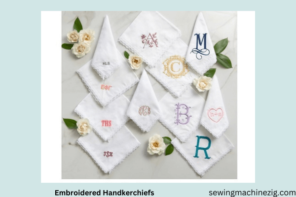 Embroidered Handkerchiefs