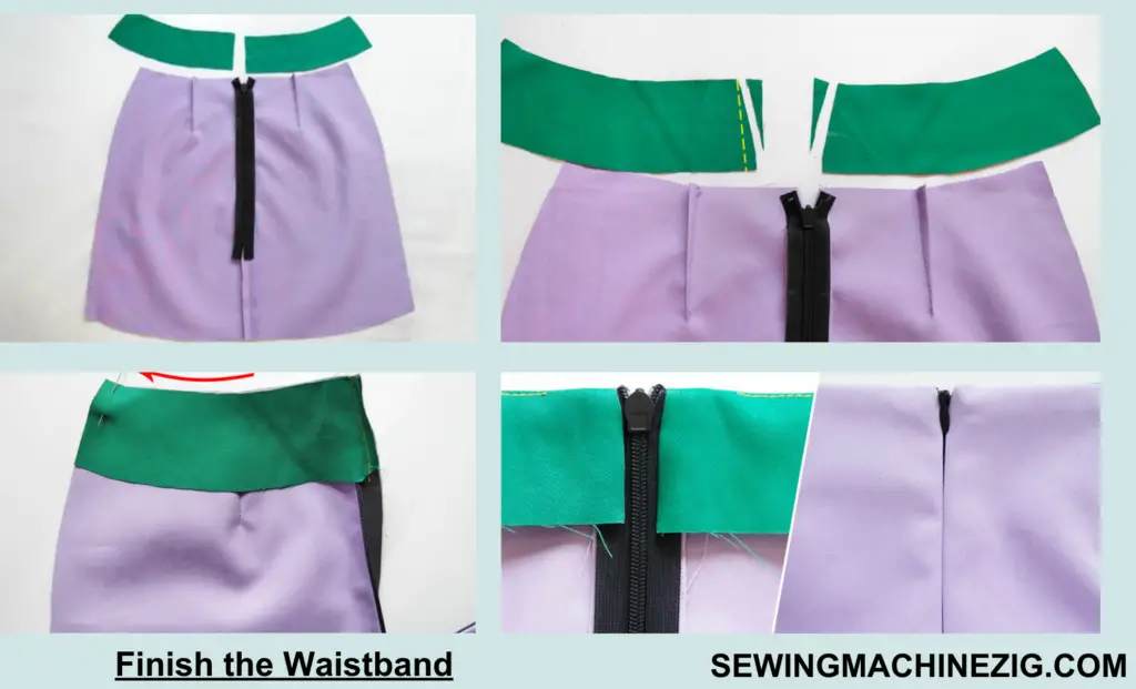 Finish the Waistband