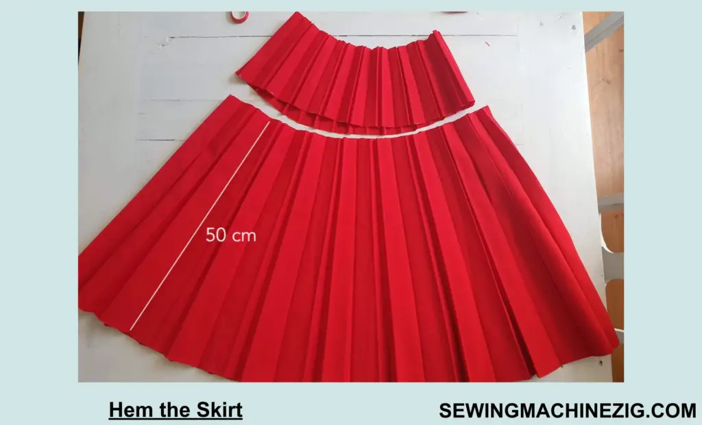 Hem the Skirt