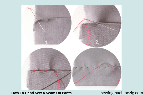 How To Hand Sew A Seam On Pants