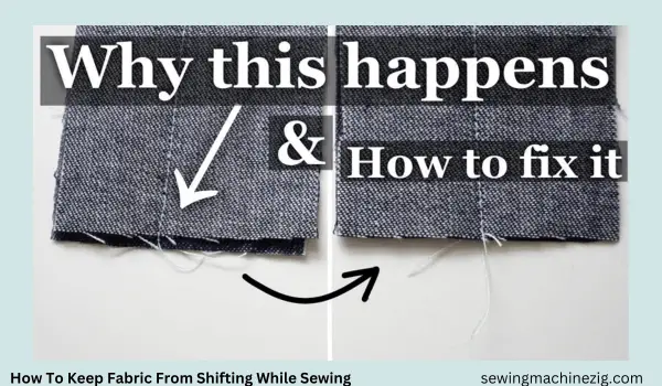 How To Keep Fabric From Shifting While Swing