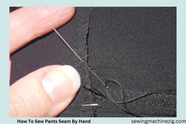 How To Sew Pants Seam By Hand