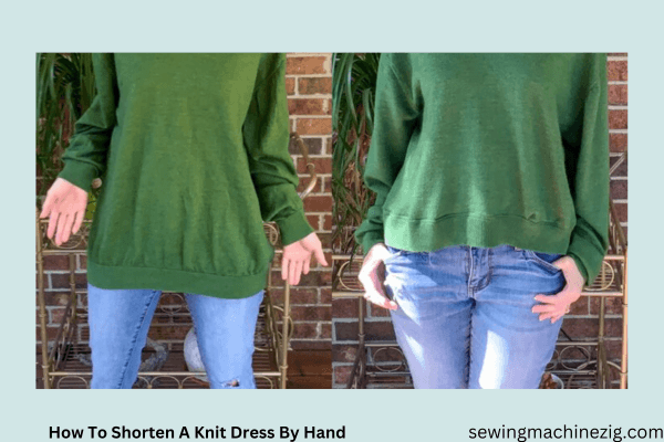 How To Shorten A Knit Dress By Hand