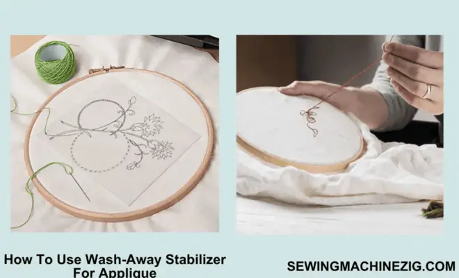 How To Use Wash-Away Stabilizer For Applique