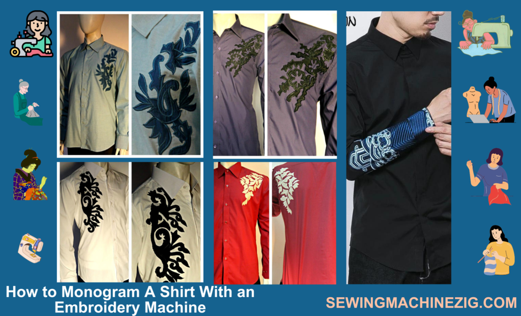 How to Monogram A Shirt With an Embroidery Machine