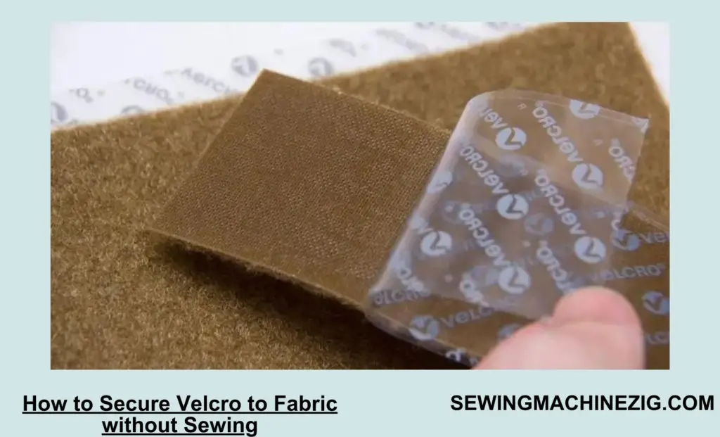 How to Secure Velcro to Fabric without Sewing