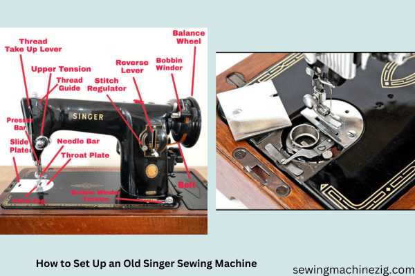 How To Set Up An Old Singer Sewing Machine