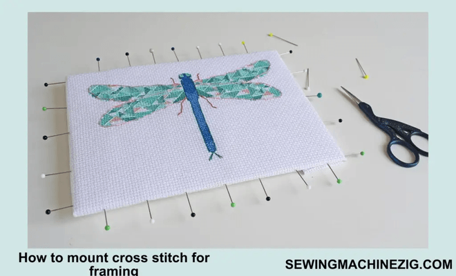 How to mount cross stitch for framing