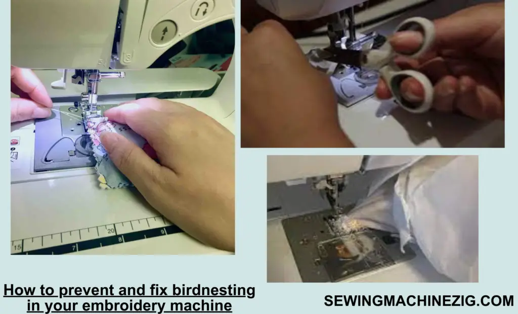 How to prevent and fix birdnesting in your embroidery machine