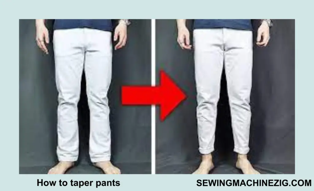 How to taper pants