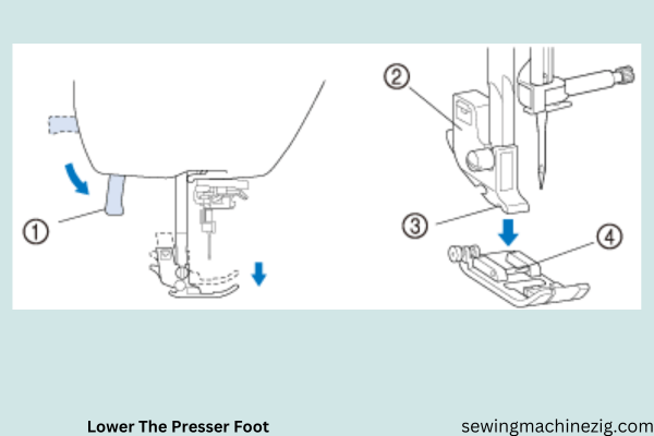 Lower The Presser Foot