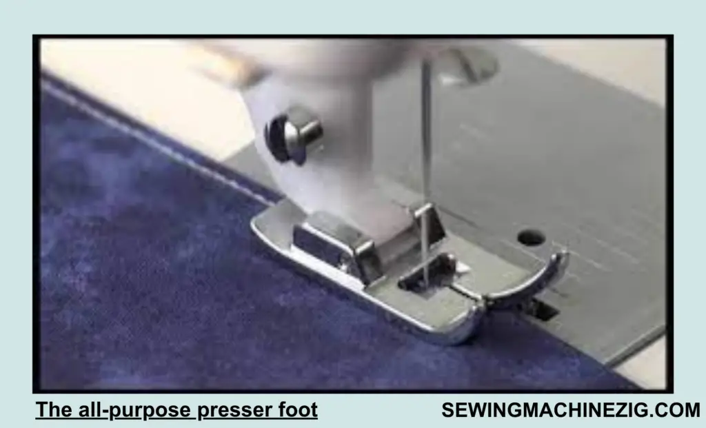 The all-purpose presser foot