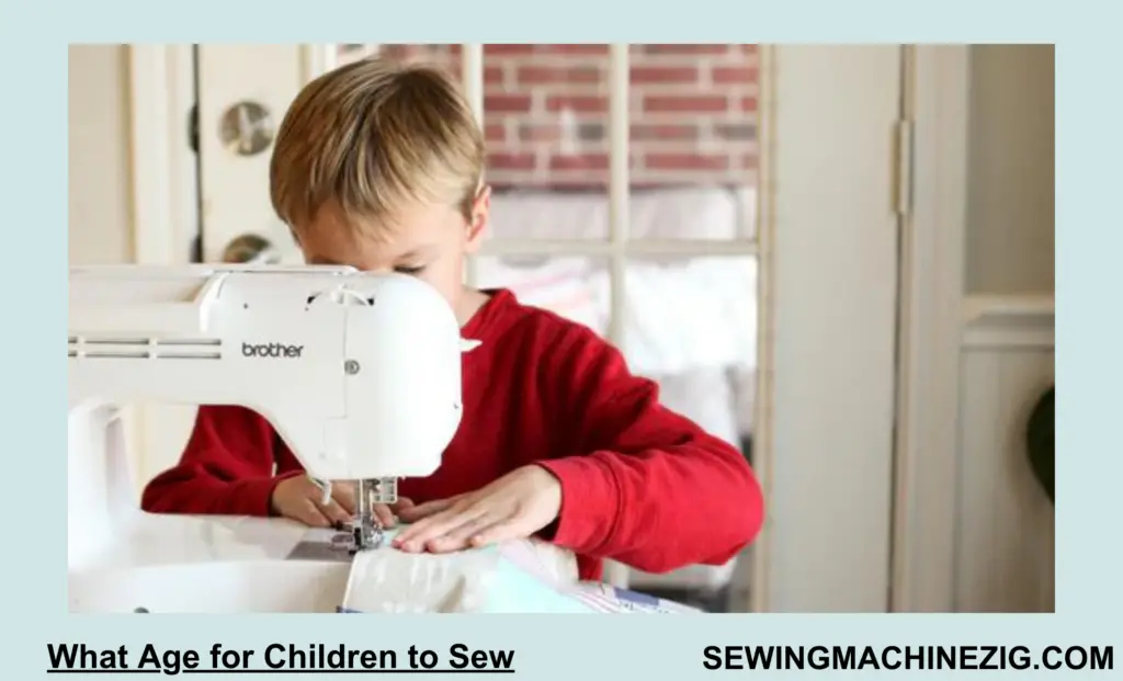 What Age for Children to Sew