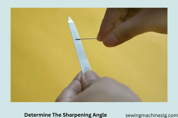 Determine The Sharpening Angle
