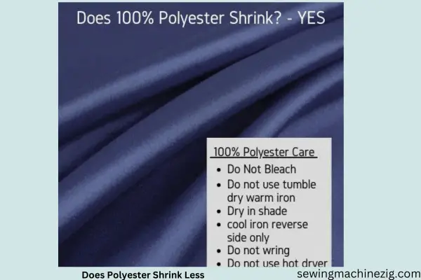 Does Polyester Shrink Less