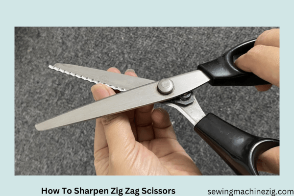 How To Sharpen Pinking Shears Yourself 2