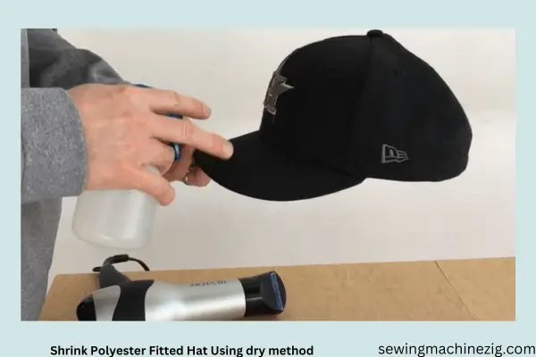 Shrink Polyester Fitted Hat Using Dry Method: