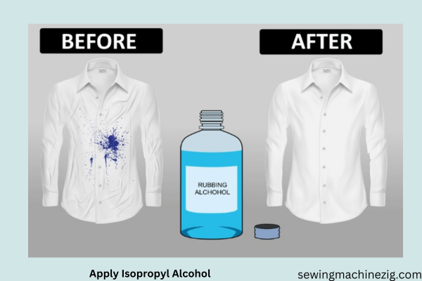 Apply Isopropyl Alcohol