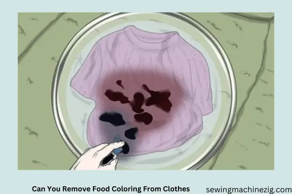 Can You Remove Food Coloring From Clothes