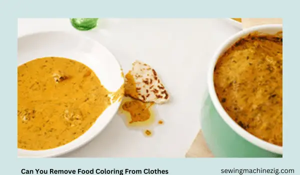 Can You Remove Food Coloring From Clothes