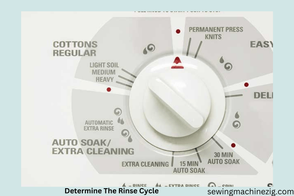 Determine The Rinse Cycle