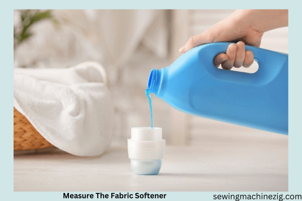 Measure The Fabric Softener (If Using Liquid)