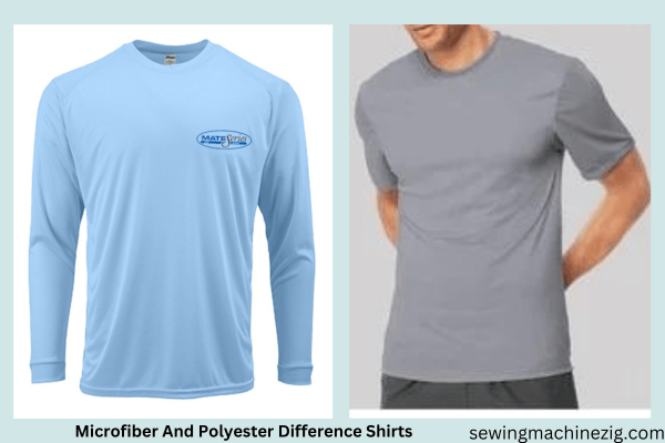 Microfiber And Polyester Difference Shirts