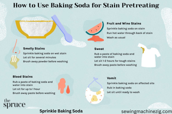 Sprinkle Baking Soda