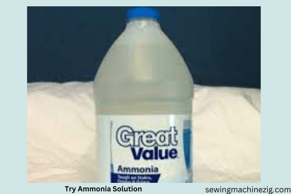 Try Ammonia Solution