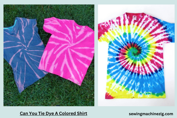 Can You Tie Dye A Colored Shirt