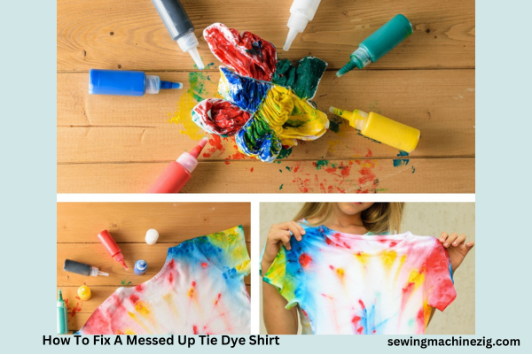 How To Fix A Messed Up Tie Dye Shirt 1