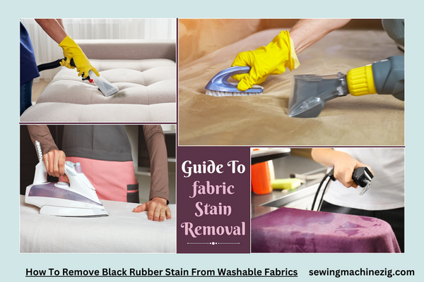 How To Remove Black Rubber Stain From Washable Fabrics