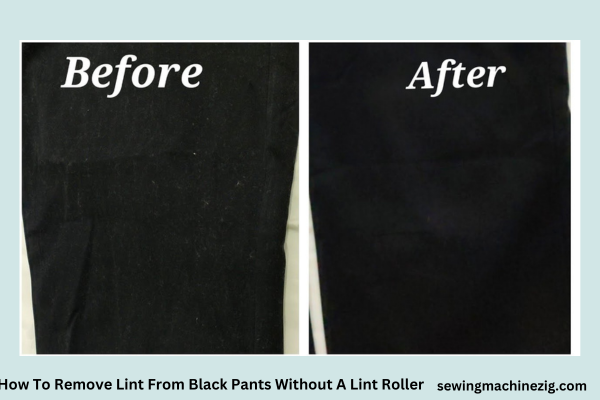 How To Remove Lint From Black Pants Without A Lint Roller