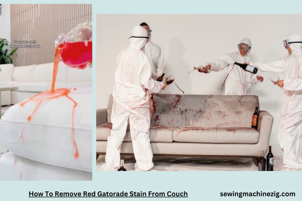 How To Remove Red Gatorade Stain From Couch