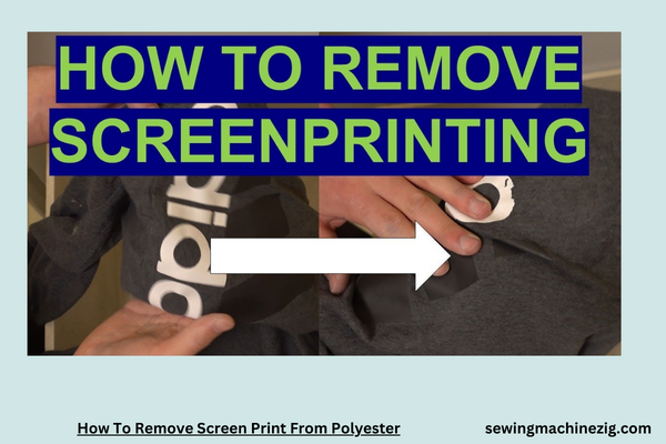 How To Remove Screen Print From Polyester