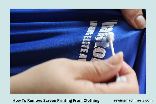 How To Remove Screen Printing From Clothing