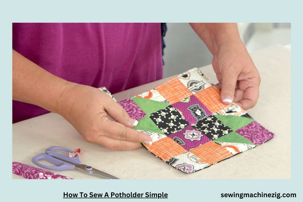 How To Sew A Potholder Simple 1