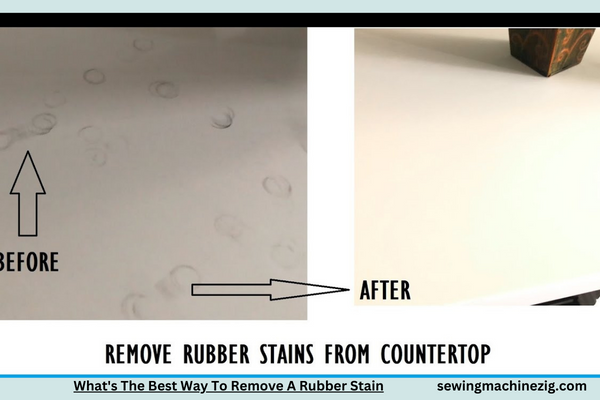 Whats The Best Way To Remove A Rubber Stain