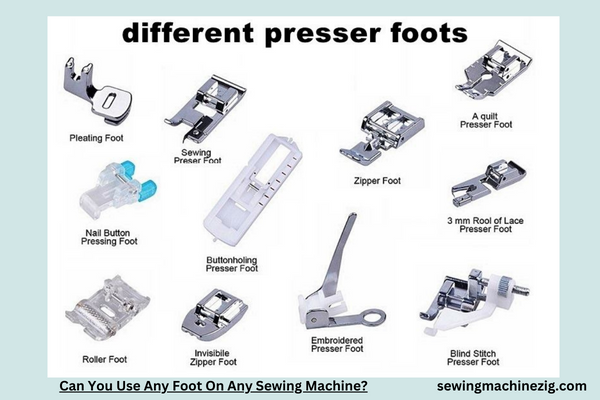 Can You Use Any Foot On Any Sewing Machine